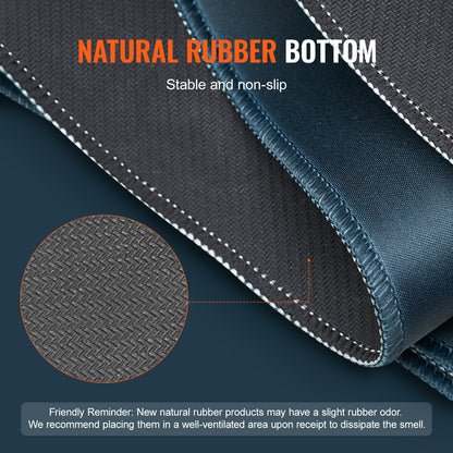 Pokerbordsskiva 70 x 35 tums pokermatta 6-8 spelare Vikbar med väska grön