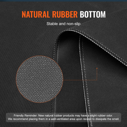 Pokertischplatte, 178,8 x 88,9 cm, Pokermatte, 6–8 Spieler, faltbar, mit Tasche, Schwarz