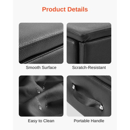 Pilates Box for Reformer Pilates Equipment Exercise Accessories Black | EU