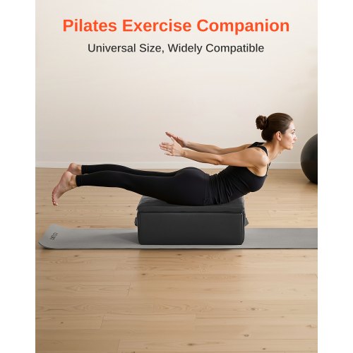 Pilates Box for Reformer Pilates Equipment Exercise Accessories Black | EU