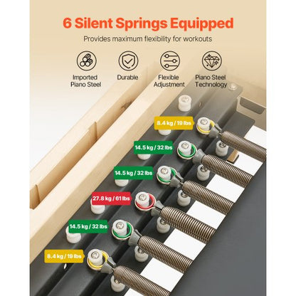 Pilates Reformer Trä Pilatesmaskin Hemmagym Träningsutrustning |  EU