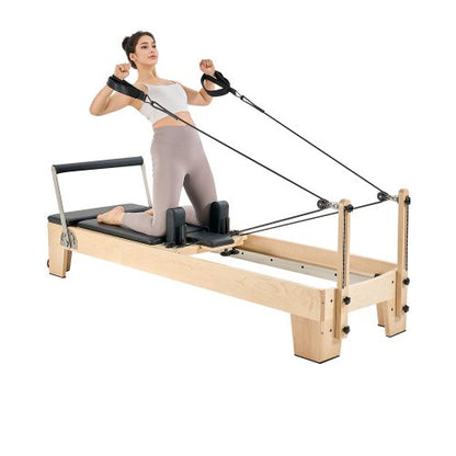 Pilates Reformer Trä Pilatesmaskin Hemmagym Träningsutrustning |  EU
