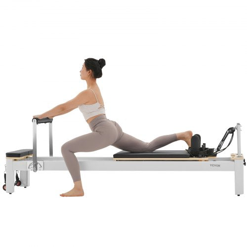 Pilates Reformer Pilates-Maschine Heim-Fitnessgerät mit Widerstand | EU