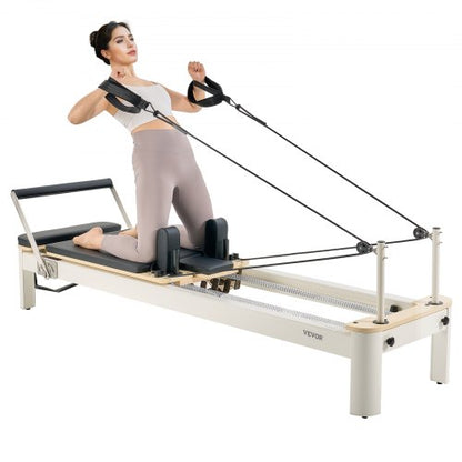 Pilates Reformer Pilates-Maschine Heim-Fitnessgerät mit Widerstand | EU