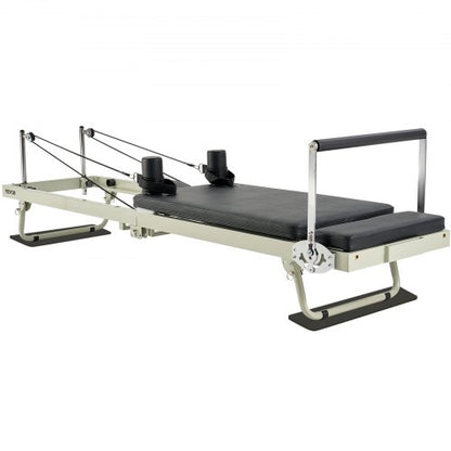 Foldable Pilates Reformer Pilates Machine Home Gym Exercise Equipment | EU