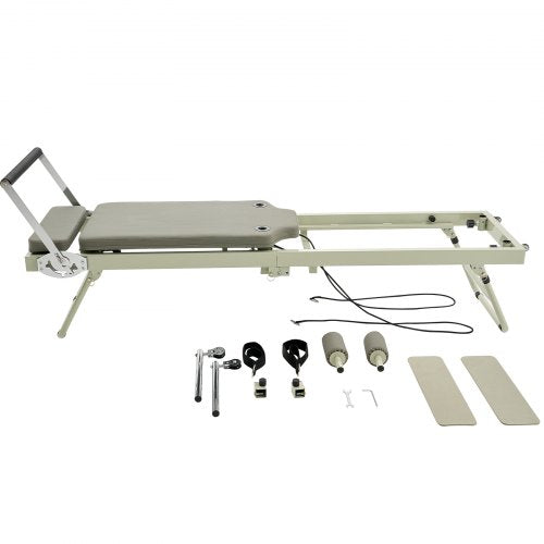 Foldable Pilates Reformer Pilates Machine Home Gym Exercise Equipment | EU