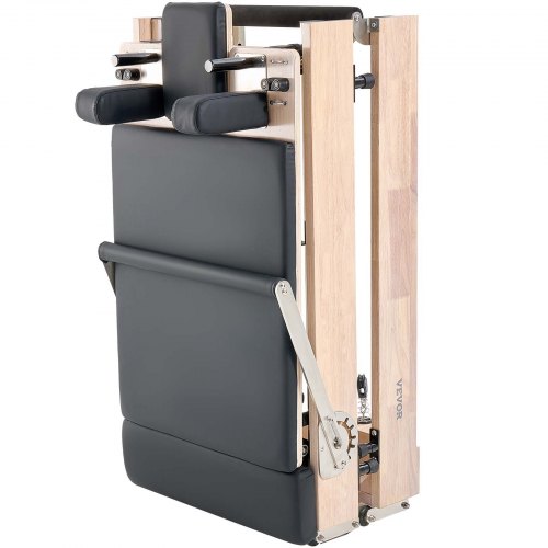 Foldable Pilates Reformer Wooden Pilates Machine Home Gym Equipment | EU