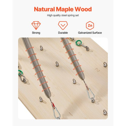 Wandmontiertes Pilates Reformer-Gerät Pilates-Sprungbrett Ahornholz | EU