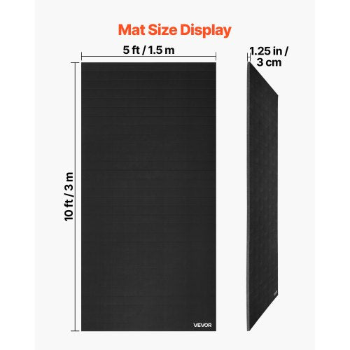 Wrestling Mat Roll-Up Martial Arts Mat 3x1.5m Gymnastics MMA Jiu Jitsu Mat | EU