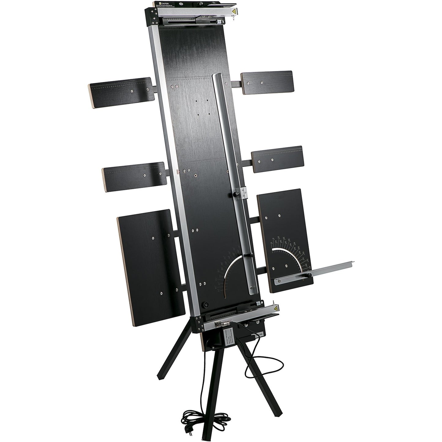 Frigolitskärmaskin 42cm Max. Skärtjocklek Skumskärare 115cm Max. Längd Hot Wire Foam Cutter 0-90° frigolit Cutter Sex värmetrådar med stativ lateral platta för skärning av skum pärlbomull