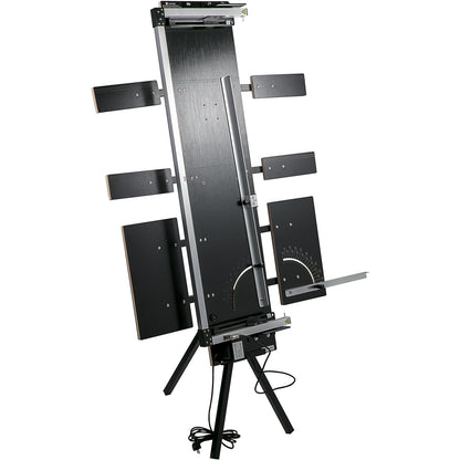 Frigolitskärmaskin 42cm Max. Skärtjocklek Skumskärare 115cm Max. Längd Hot Wire Foam Cutter 0-90° frigolit Cutter Sex värmetrådar med stativ lateral platta för skärning av skum pärlbomull