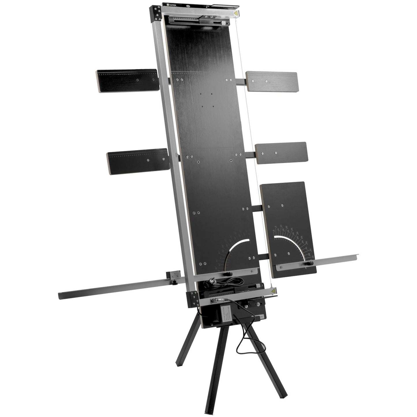 Frigolitskärmaskin 42cm Max. Skärtjocklek Skumskärare 127cm Max. Längd Hot Wire Foam Cutter 0-90° frigolit Cutter Sex värmetrådar med stativ lateral platta för skärning av skum pärlbomull