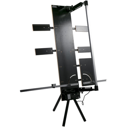 Frigolitskärmaskin 42cm Max. Skärtjocklek Skumskärare 127cm Max. Längd Hot Wire Foam Cutter 0-90° frigolit Cutter Sex värmetrådar med stativ lateral platta för skärning av skum pärlbomull
