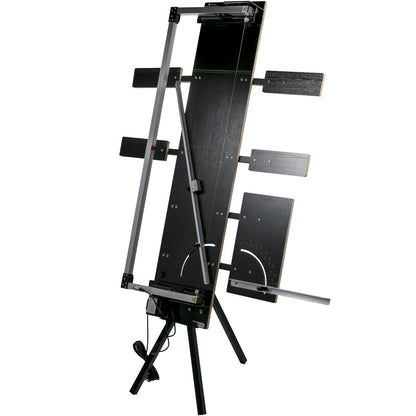 Frigolitskärmaskin 42cm Max. Skärtjocklek Skumskärare 127cm Max. Längd Hot Wire Foam Cutter 0-90° frigolit Cutter Sex värmetrådar med stativ lateral platta för skärning av skum pärlbomull