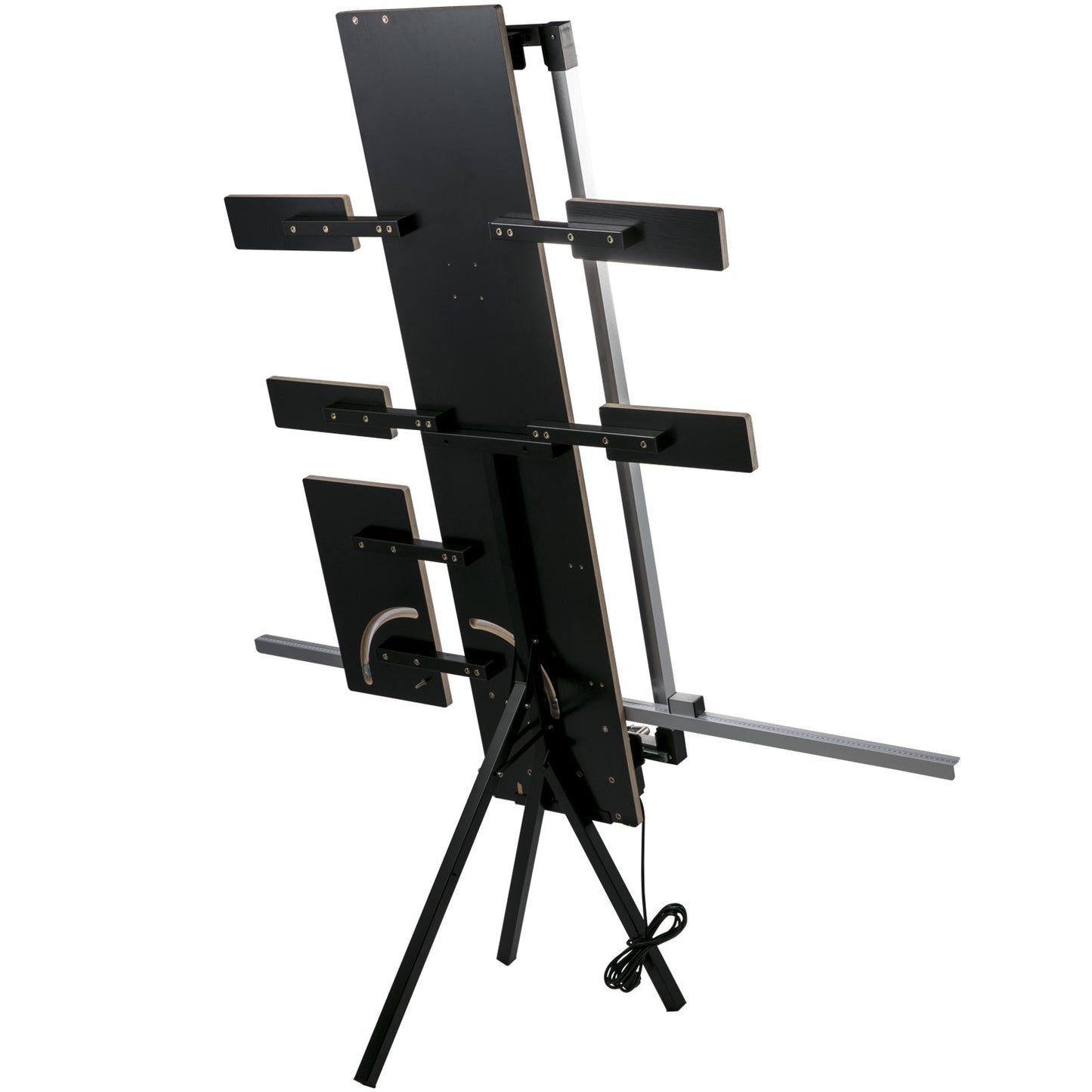 Frigolitskärmaskin 42cm Max. Skärtjocklek Skumskärare 127cm Max. Längd Hot Wire Foam Cutter 0-90° frigolit Cutter Sex värmetrådar med stativ lateral platta för skärning av skum pärlbomull