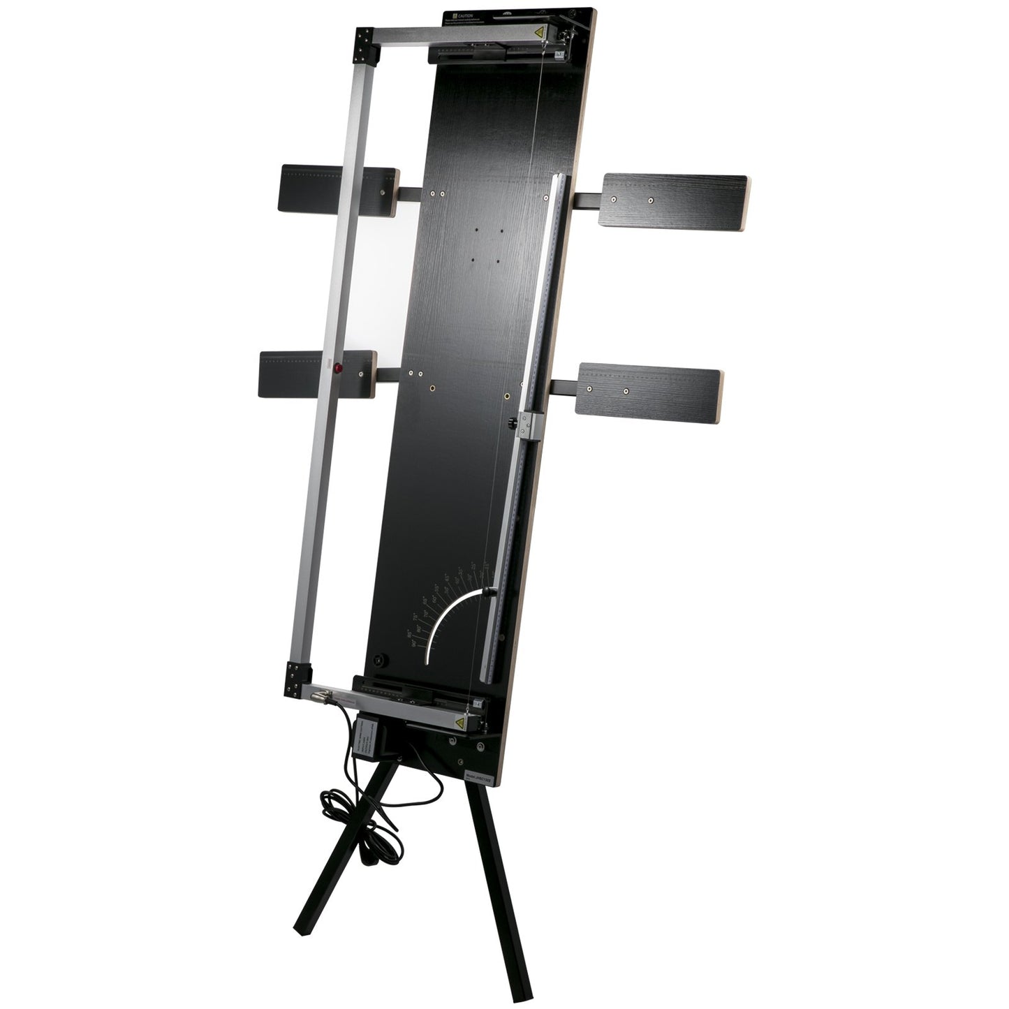 Styroporschneidemaschine 42 cm Max. Schnittstärke Schaumstoffschneider 134 cm Max. Schnittlänge Heißdraht-Schaumschneider 0-90° Styroporschneider Sechs Heizdrähte mit Ständer zum Schneiden von Schaumstoff Perlgarn