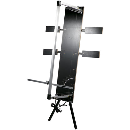 Styroporschneidemaschine 42 cm Max. Schnittstärke Schaumstoffschneider 134 cm Max. Schnittlänge Heißdraht-Schaumschneider 0-90° Styroporschneider Sechs Heizdrähte mit Ständer zum Schneiden von Schaumstoff Perlgarn