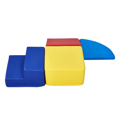 Climbing Toys 4-Piece Foam Climbing Blocks for Toddlers and Preschoolers