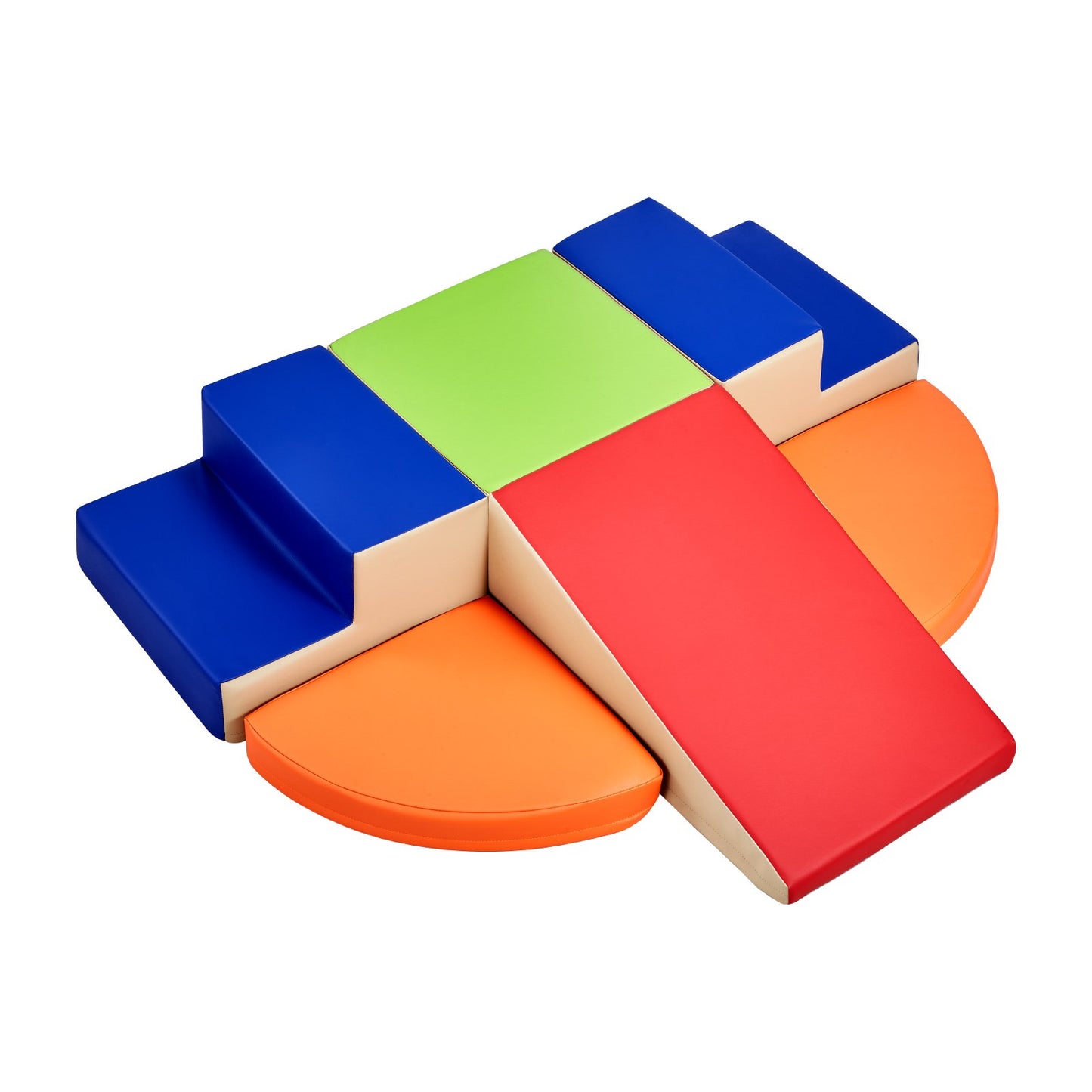 Klätterleksaker 6 delar skum klätterblock för småbarn och förskolebarn