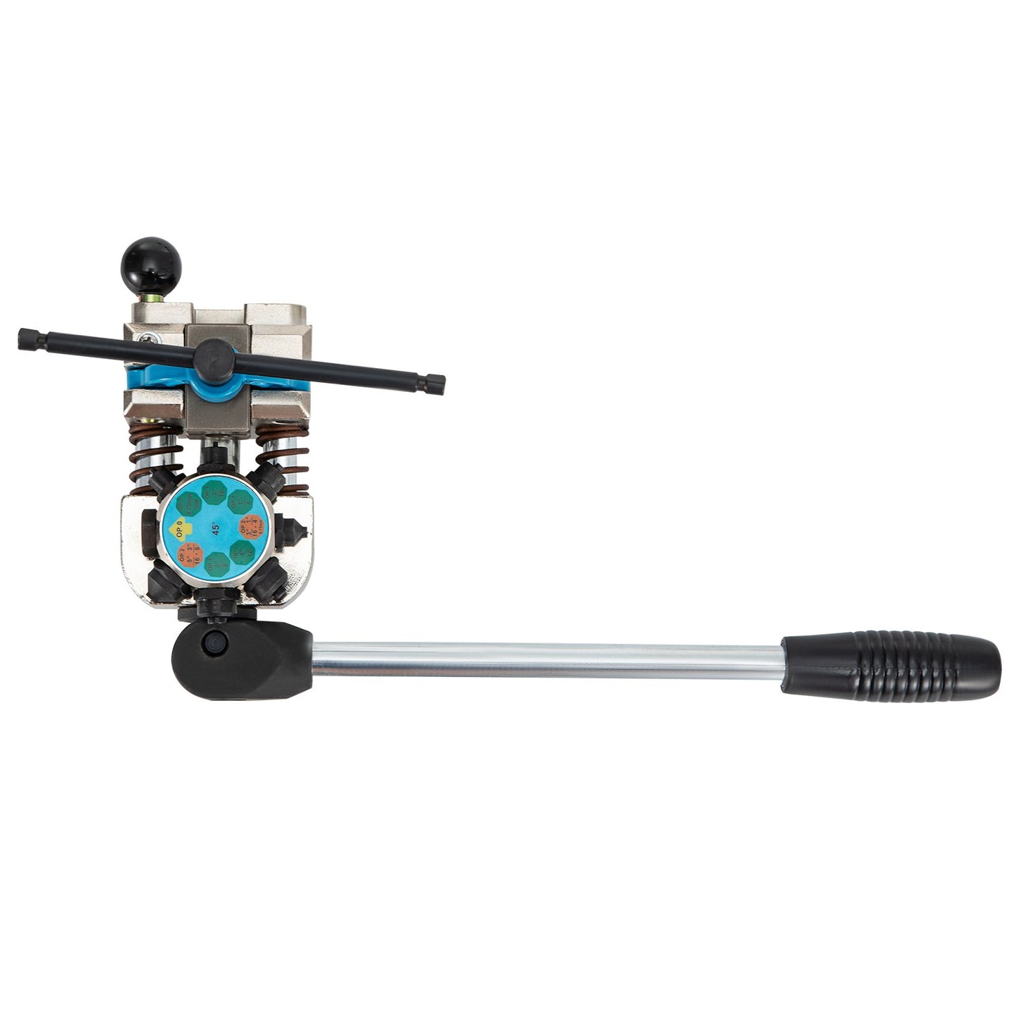 Bromsledningsutvidgningsverktyg, 45 graders enkel-, dubbel- och bubbelfasar för 3/16\", 1/4\", 5/16\" och 3/8\" rörstorlek, lämplig för mjuk metall av kopparledningar