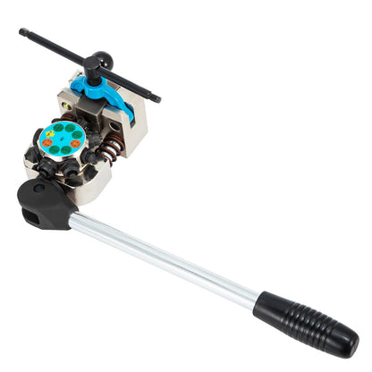 Bromsledningsutvidgningsverktyg, 45 graders enkel-, dubbel- och bubbelfasar för 3/16\", 1/4\", 5/16\" och 3/8\" rörstorlek, lämplig för mjuk metall av kopparledningar