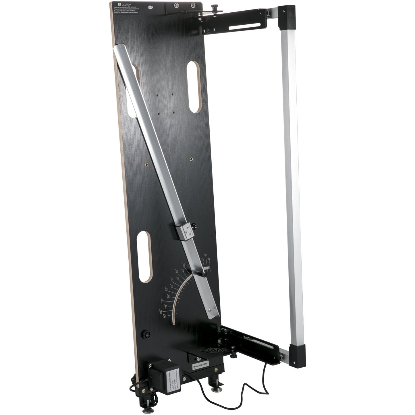 Frigolitskärmaskin 42cm Max. Skärtjocklek Skumskärare 127cm Max. Klipplängd Varmtrådsskumskärare 0-90° frigolitskärare Sex värmetrådar med stativ för skärning av skumpärlbomull