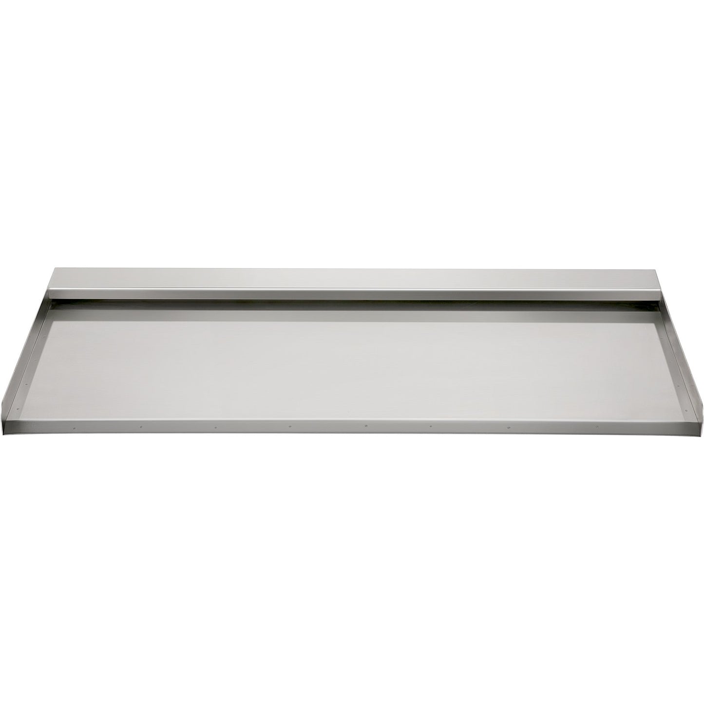 Waterfall blade, 60 cm stainless steel waterfall outlet, rectangular waterfall pool fountain, cascade blade with connection, hose, clamp and PTFE tape, water blade for koi fish pond, water feature