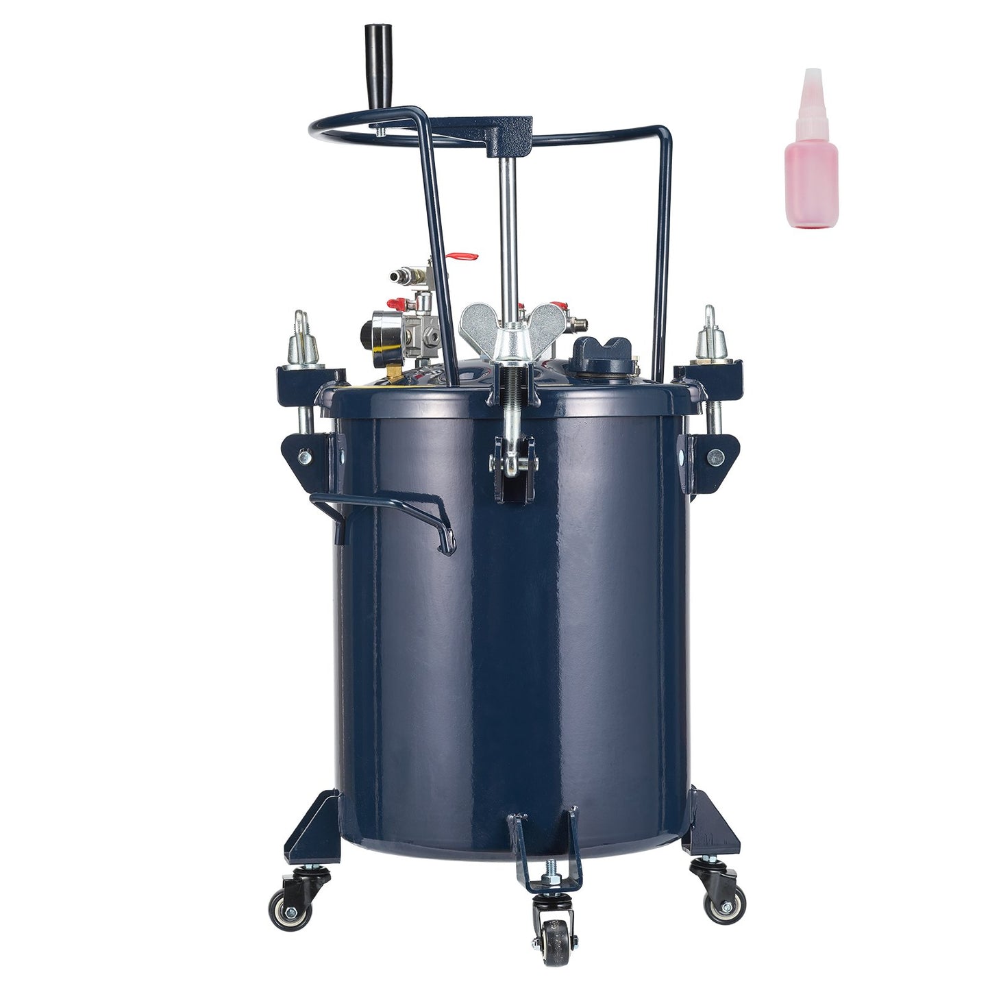 Spray Paint Pressure Pot Tank, 30L/8gal Air Paint Pressure Pot med manuell blandningsomrörare, läckagereparation tätningsmedel för industrin Heminredning Arkitektur Konstruktion Bilmålning, 70PSI Max
