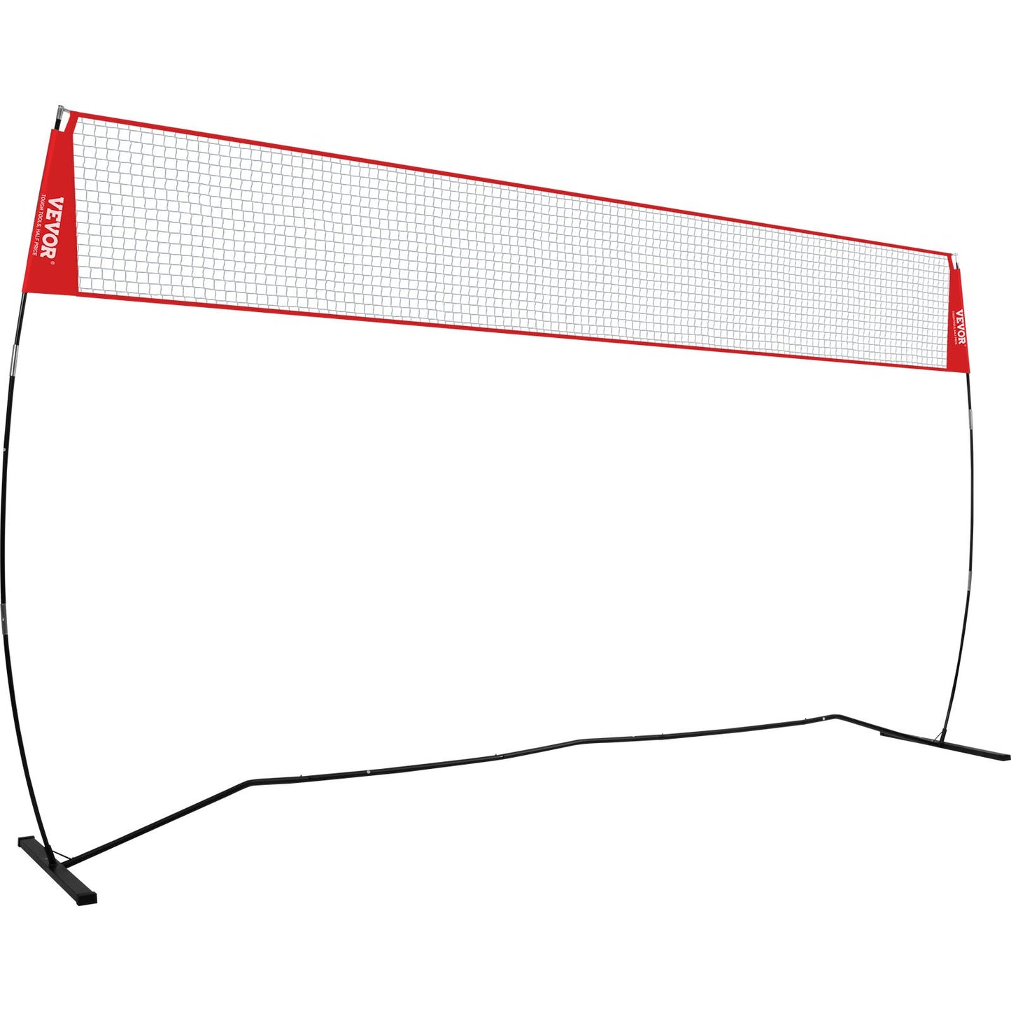 Freestanding volleyball training net for indoor or outdoor use, adjustable height portable net system with carrying bag, professional volleyball trainer for hitting or serving exercises