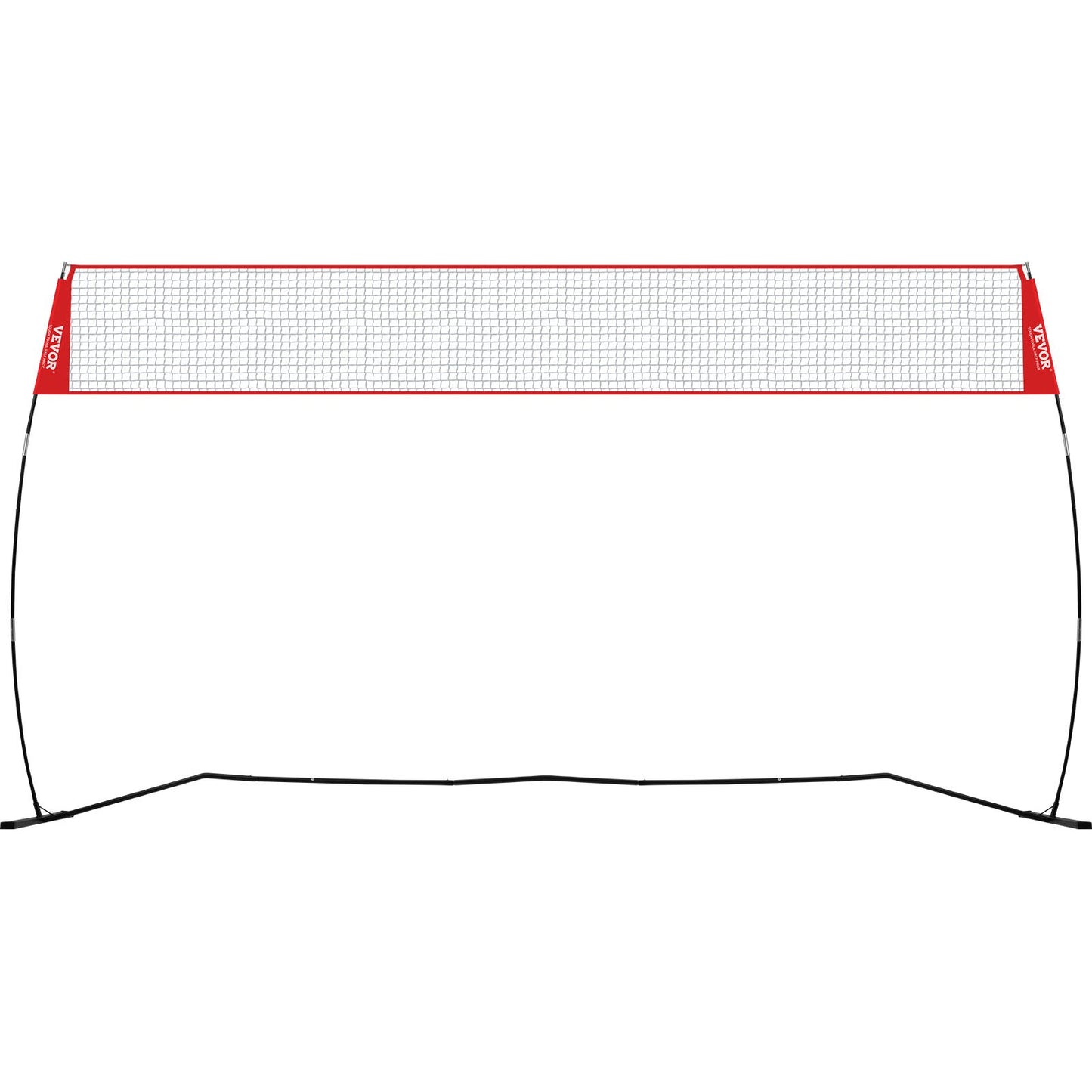 Freestanding volleyball training net for indoor or outdoor use, adjustable height portable net system with carrying bag, professional volleyball trainer for hitting or serving exercises