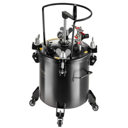 Sprühfarbe Druckbehälter Tank 20L/5gal mit Rädern Leck Reparatur Dichtmittel