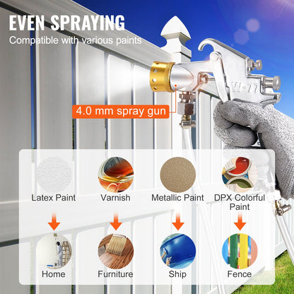 Druckbehälter für Sprühfarbe, 30 l/7,5 gal, vollautomatisches Rühren, 70 psi