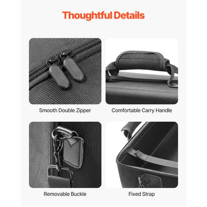 PS5-Tragetasche, Reisetasche für Playstation 5, stoßfestes EVA-Weichfutter | EU