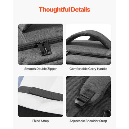 PS5 Ryggsäck Dubbel Axelväska för Playstation 5 PS5 Slim Nylon |  EU