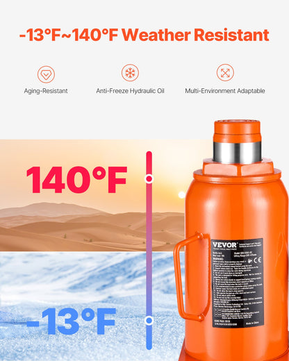 Hydraulischer Wagenheber, 30 Tonnen, manuell, hohe Hubhöhe, für Autowerkstatt