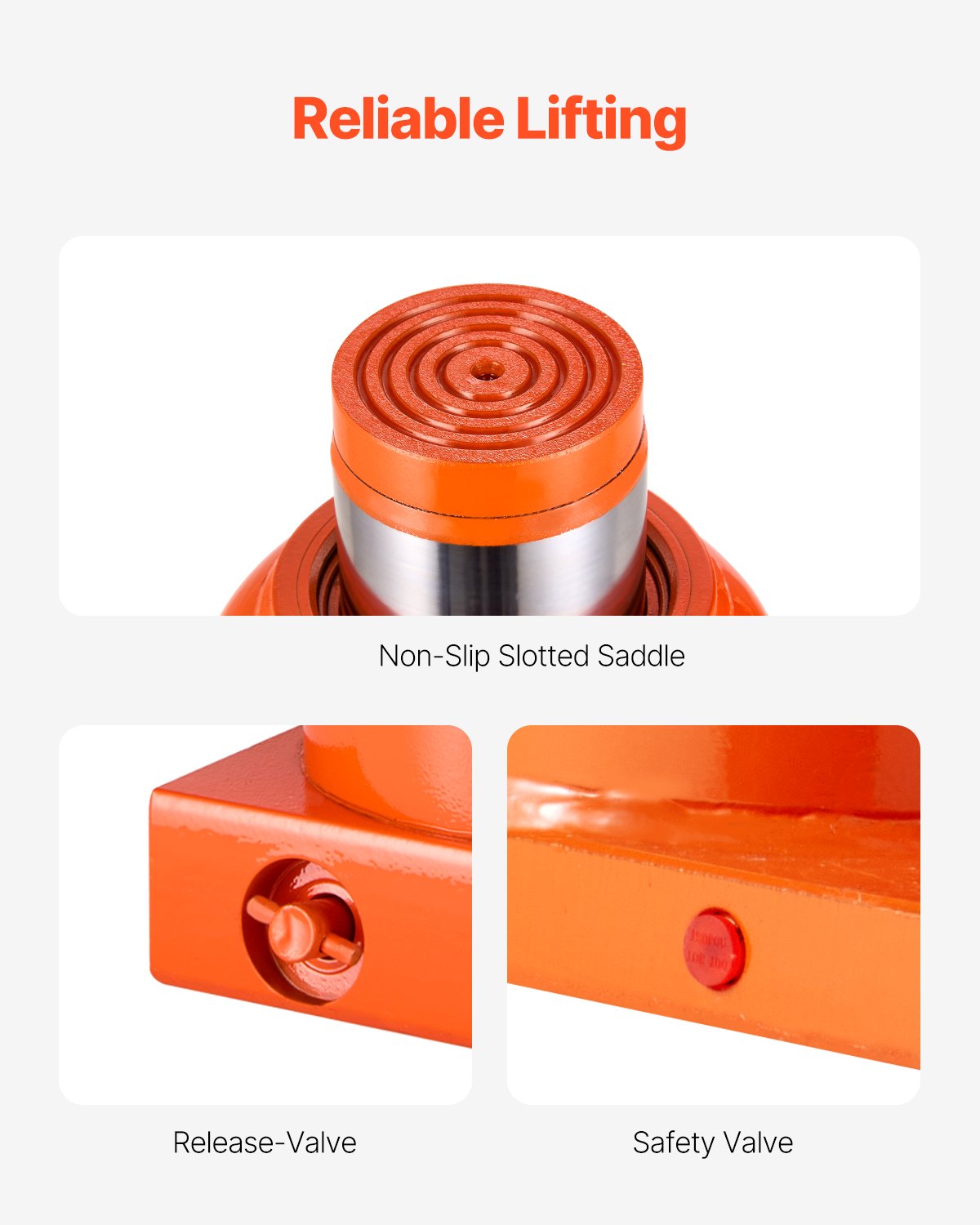 Hydraulischer Wagenheber, 30 Tonnen, manuell, hohe Hubhöhe, für Autowerkstatt