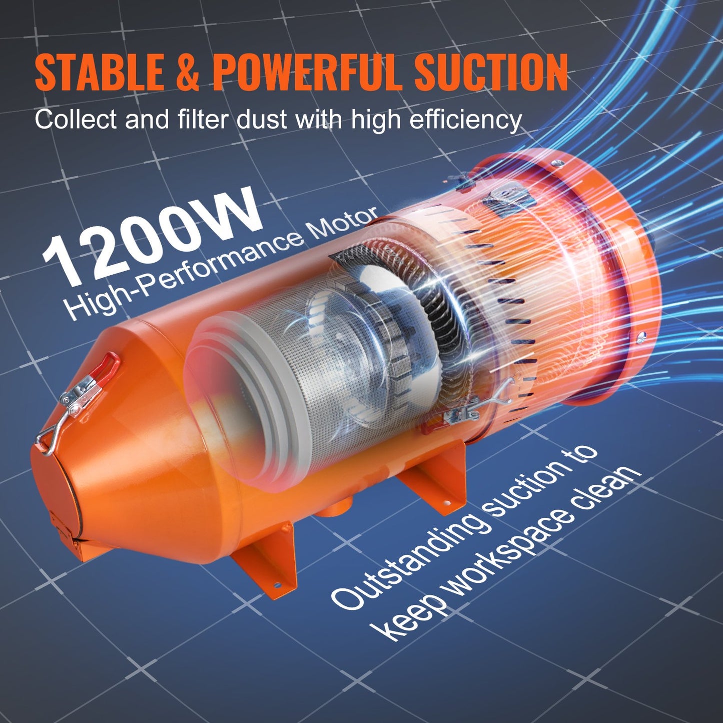 90 Gallon Sandblasting Cabinet with 1.8 Gallon Dust Collection System, 40-120PSI Sand Blasting Cabinet with Stand, Heavy Duty Sand Blaster with Blasting Gun & 4 Nozzles for Paint, Rust Removal