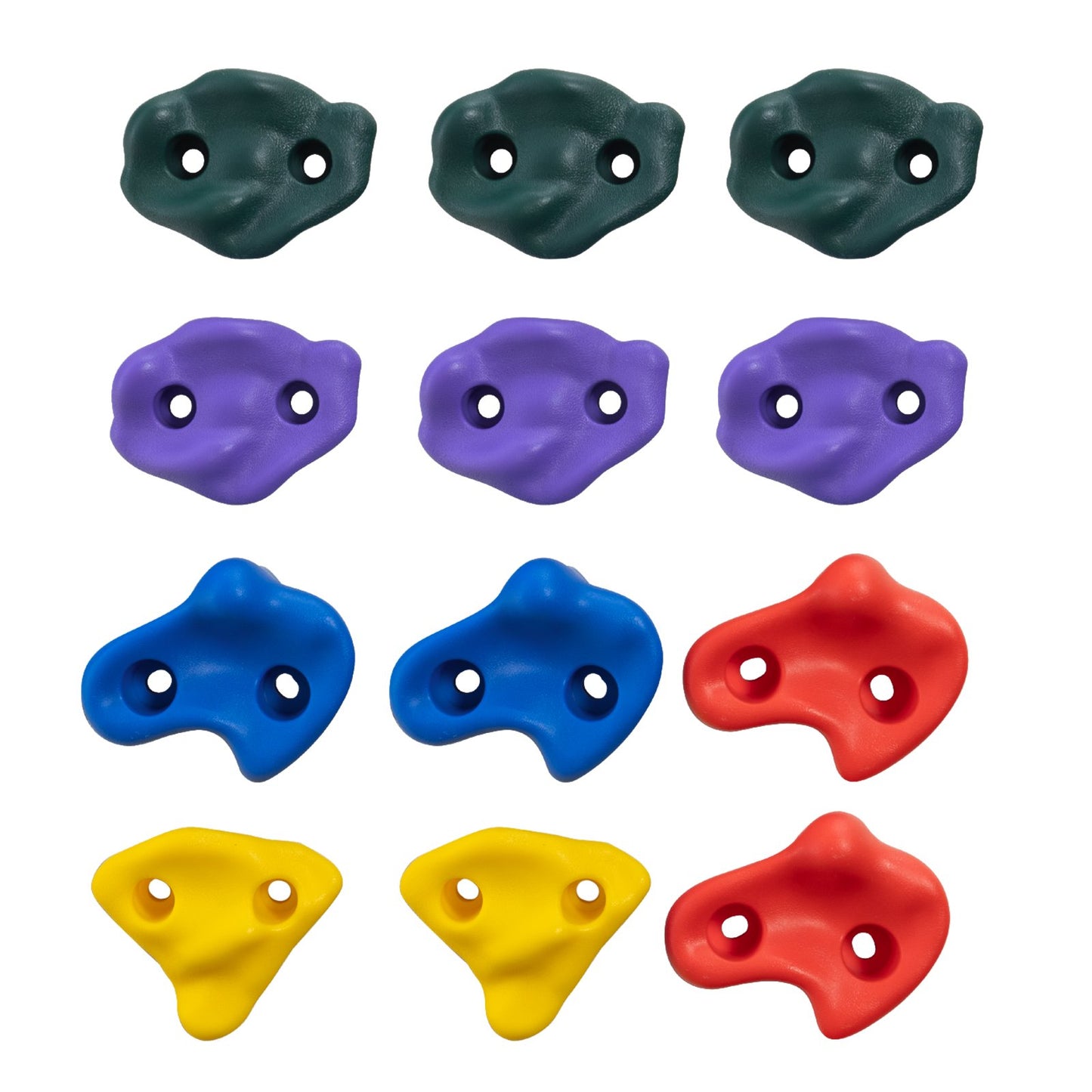 Ninja Tree Climbing Kit 12 Klettergriffe 6 Ratschengurte Kletterleiter