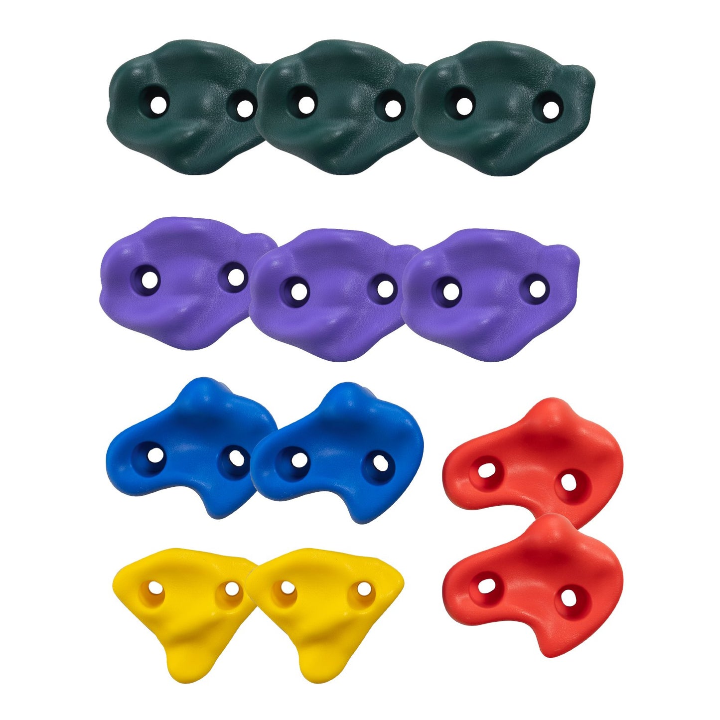 Ninja Tree Climbing Kit 12 Klettergriffe 6 Ratschengurte Kletterleiter