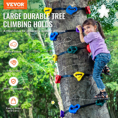Ninja Tree Climbing Kit 20 Tree Climbing bietet Platz für 6 Outdoor-Gurte