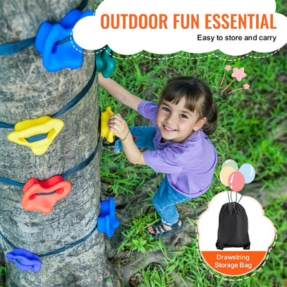 Ninja Tree Climbing Kit 20 Tree Climbing bietet Platz für 6 Outdoor-Gurte