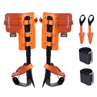 Trädklättringspiggar Klättersporrar Legerat stål Arboristutrustning Orange