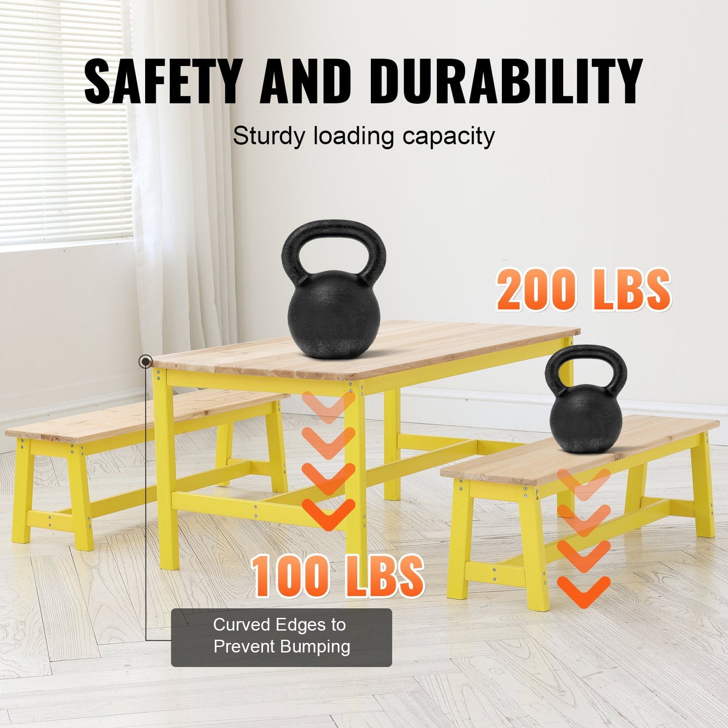 Barn bord och bänk set småbarn bord och stolar set om 3 för konsthantverk