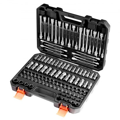 Bitsocket set 107-delad SAE och metrisk hex/torx/E-torx/manipulationssäker/extra lång |  EU