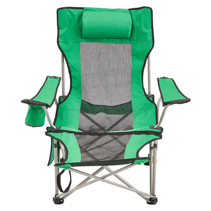 Liggande campingstol Bärbar stol 330 lbs Last för hem och utomhus