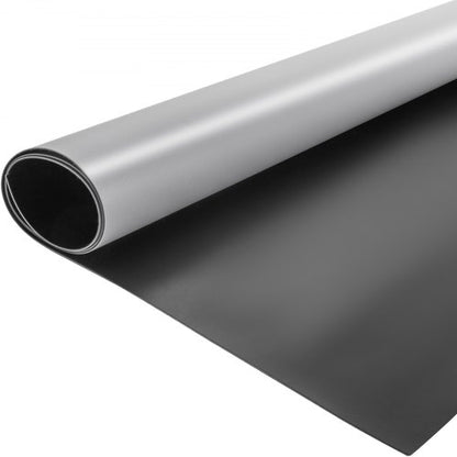 Dance Floor Roll Portable 6.6x49.2ft Practice Dance Floor 1.5mm Thickness PVC Dance Flooring Dance Floor Grey/Black Roll out Dance Floor Non-slide &Wearproof Dance Floor Easy Cleaning for Ballet