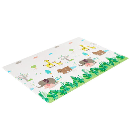 55"x82" Baby Play Mat Kids Crawling Soft Activity Floor Play Mat 2 Side