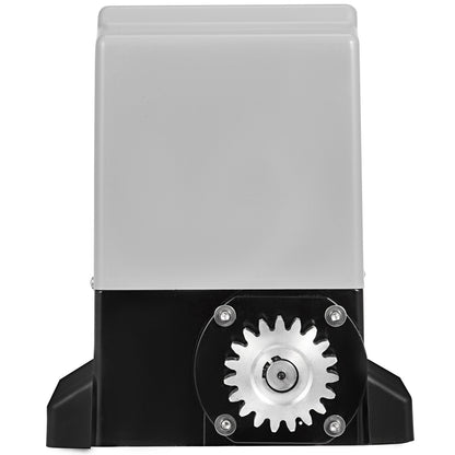 Automatischer Toröffner 1300lbs, mit Infrarot-Sicherheits-Fotozellensensor mit 2 Fernbedienungen, Bewegungsgeschwindigkeit des Schiebetoröffners 39 Fuß pro Minute