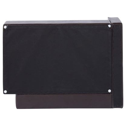 Pet Sofa, Dog Sofa for Medium Dogs and Cats, Soft Leather Dog Sofa, 110 lbs Loading Cat Sofa, Black