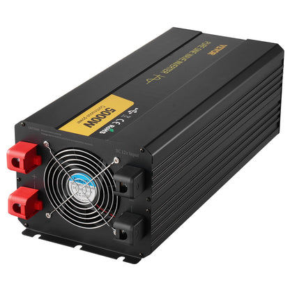 Pure Sine Wave Inverter Power Inverter 5000W DC12V till AC230V Inverter LCD